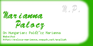 marianna palocz business card